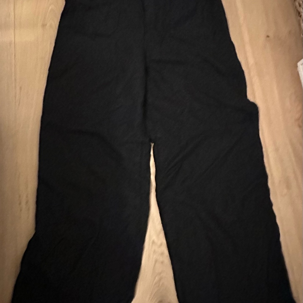 Madewell Black Wide Leg Women's Pants